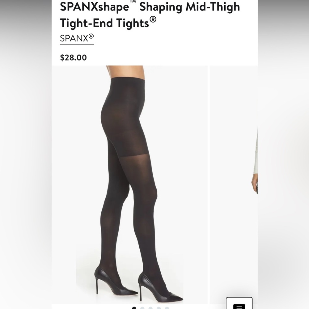 Spanx tights size d